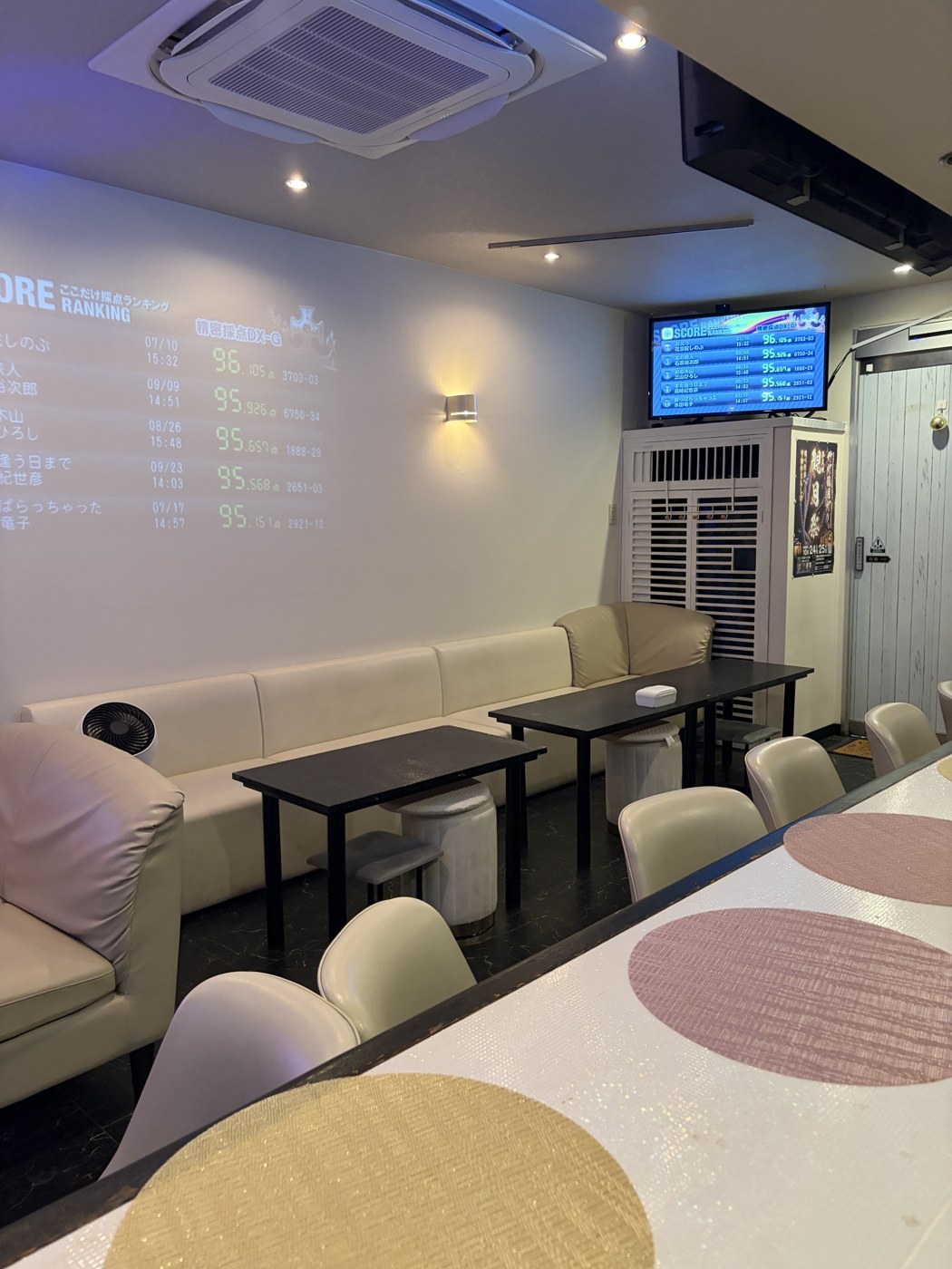 店内の風景